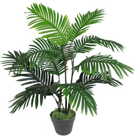 90cm Leaf Design UK Large Realistic Artificial Palm Tree