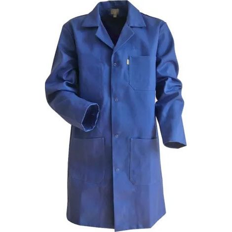 [700741 - 4-LMA] Blouse LMA 700741 LIMEUR taille 4 à boutons bleu bugatti