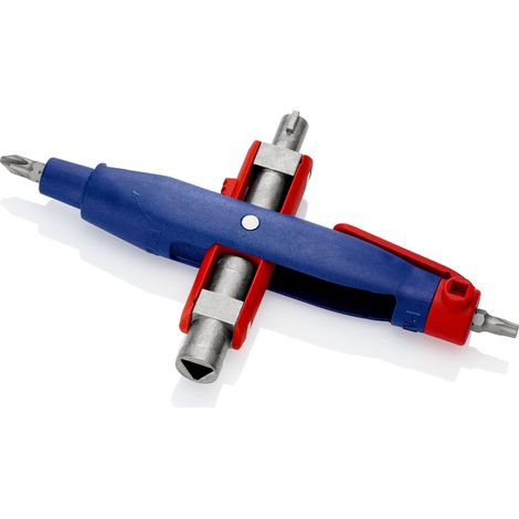 KNIPEX 00 11 07 Chiave universale per quadri ed armadi elettrici, forma a penna per tutti i sistemi di chiusura più comuni 145 mm (1/8)