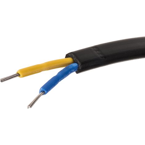 Câble pour thermocouple type J RS PRO, 10m, Non blindé, gaine PVC ( Prix pour Bobine de 10 Mètres )