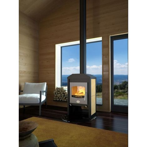 Poêle à bois VEGA 9 kW en plusieurs couleurs - Couleur: Beige