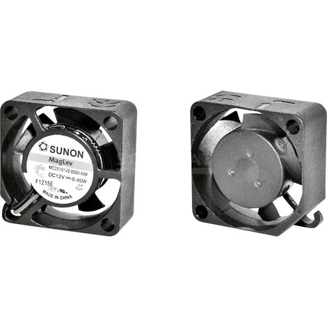 Sunon MF25101V21000UA99 Axiallüfter 12 V/DC 5.09 m³/h (L x B x H) 25 x 25 x 10 mm