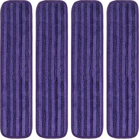 lingettes Microfibre lavable Recharge 4 Violet (1/5)
