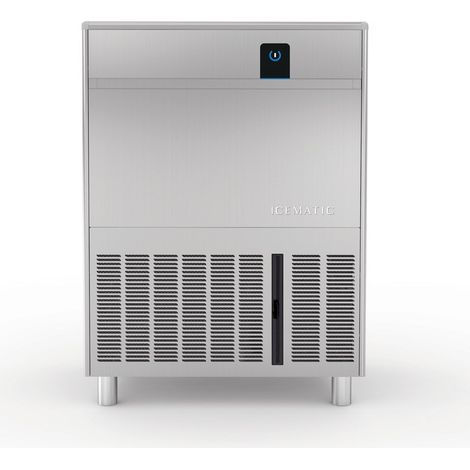 Machine à Glaçons Creux Connectée avec Réserve 80 kg - Icematic (1/2)
