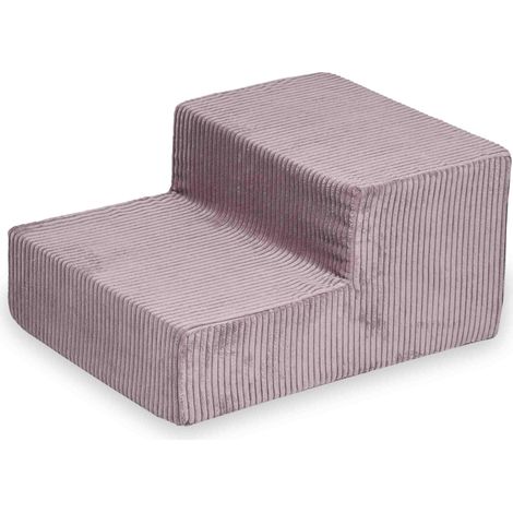 Marches menant à l'aire de jeux en mousse Corduroy Lavender (1/5)