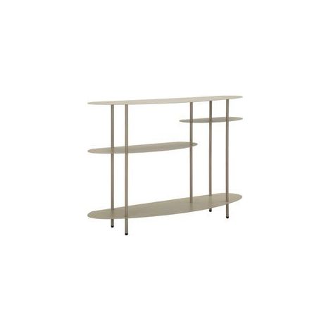 Console Saturn Plus gris coquille design moderne élégant (1/5)