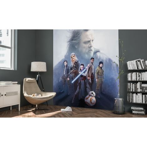 Papier peint panoramique moderne Star Wars Last Hope (1/4)