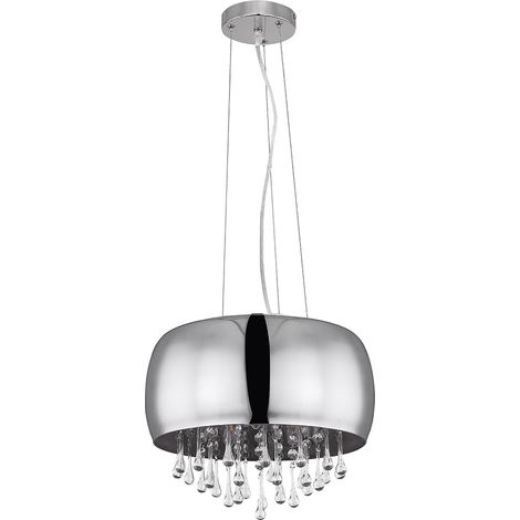 GLOBO Luce A Sospensione Metallo Cromato, 5 x E14 (1/5)
