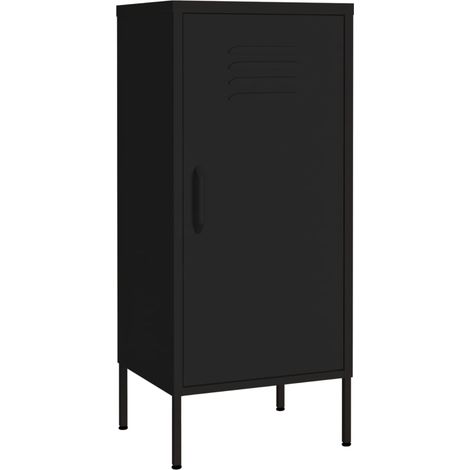 Storage Cabinet Black 42.5x35x101.5 cm Steel vidaXL (1/5)