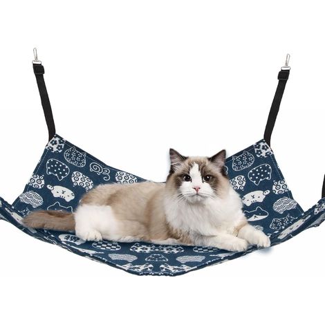 Hamac et balançoire pour chats - Lit d'intérieur et accessoires pour paniers et cages pour chats (1/5)