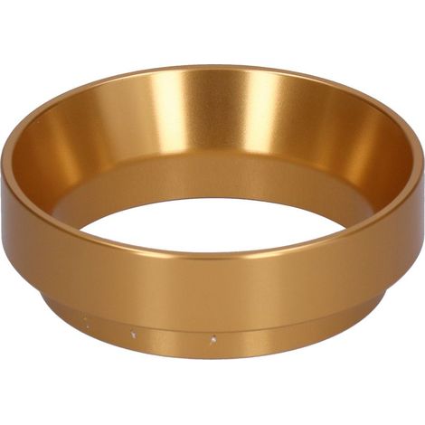 Bague de dosage café 58mm anti-poudre, entonnoir de remplacement en or, pièce machine à café (1/5)