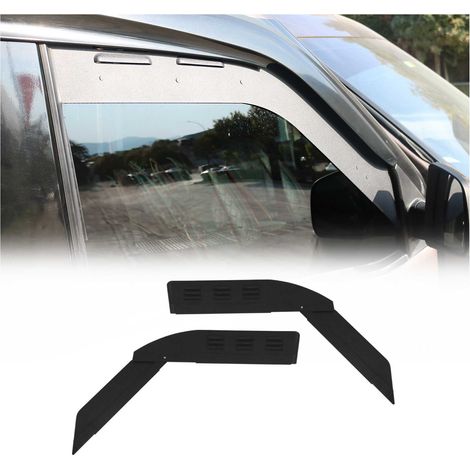 OMAC Grille d'aération de Fenêtre de Voiture Airvent pour VW Transporter T4 1990-2003 Grille de Ventilation Aérateur de Fenêtre 2 Pcs Noir (1/5)