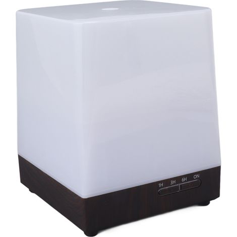 Humidificateur d'air domestique avec télécommande, veilleuse et diffuseur d'arômes (100-240 V, prise européenne). (1/5)