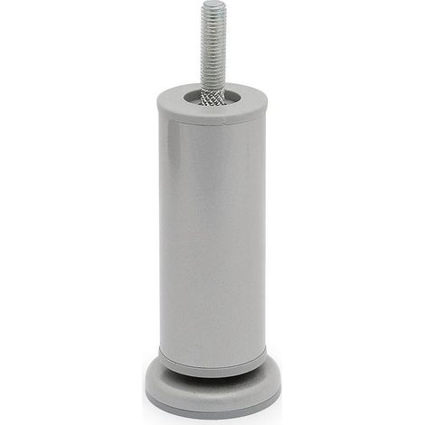 Q&Q pata metalica kaola d42 h120 m10 r9006 , 0UNIDADES , Q&Q pata metalica kaola d42 h120 m10 r9006 , 0UNIDADES