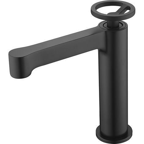 Espejo con luz led para baño, dormitorio, vestidor redondo, luz frontal triled (luz cálida, neutra y frÃa) doble sensor antovaho Ø 80 cm Negro Mate (1/3)