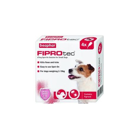 Beaphar FIPROtec Spot On Small Dog 4 pipette - 4tmnt - 496801