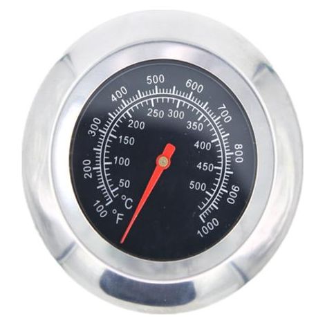 Thermomètre analogique pour barbecue - Acier inoxydable (1/5)
