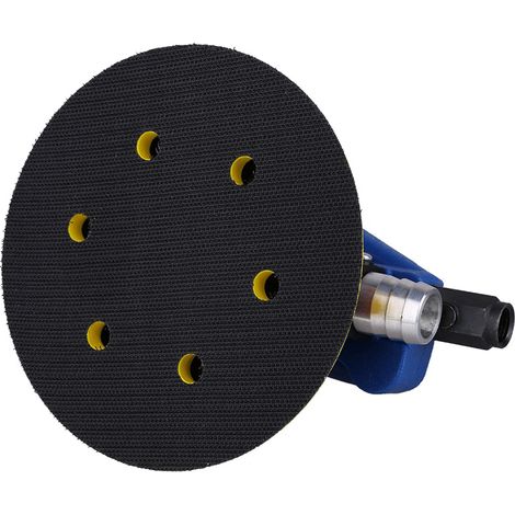 1 Stück Druckluft-Exzenterschleifer für 150-mm-Schleifteller (6 Zoll) mit Staubabsaugschlauch (1/5)