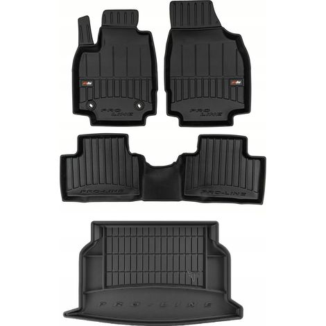 Juego 3D de alfombrillas para el suelo y alfombrilla para el maletero del MG 3 Hatchback desde 2024-