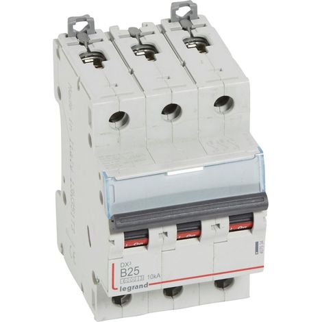 DX³ Interruttore automatico 3P curva B 25A 6kA/10kA - LEG407534