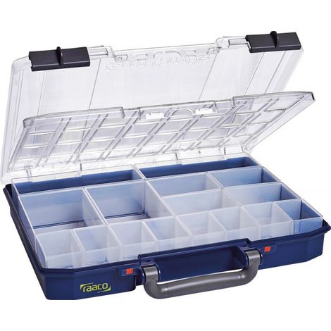 raaco CarryLite 55 4x8-16 DLU Coffret de rangement Nombre de compartiments: 16 Contenu 1 pc(s) (1/2)