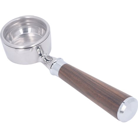 58-mm-Siebträger ohne Boden, Holzgriff, doppelseitiger Kaffeefilter für GAGGIA Kaffeemaschinen, Branch A Black Sour (1/5)