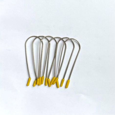 Lot de 24 pinces à mâchoires de rechange pour bigoudis métalliques (1/5)