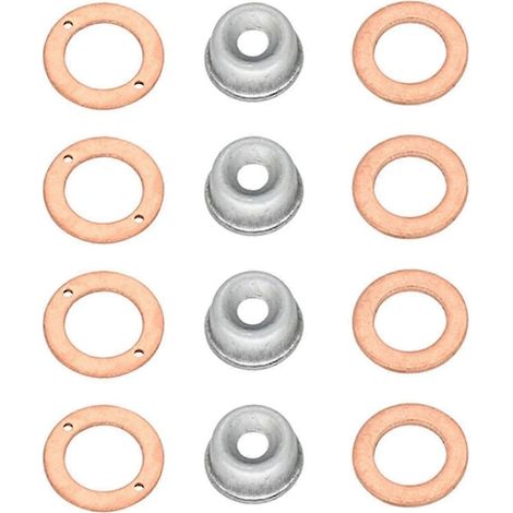 Kit de joints d'injecteur, joint d'injecteur 19077-53650 15841-53622 15221-94020 pour D1105 V2203 D905 D1005 V3300 V3600 SZRH A-VH (1/5)