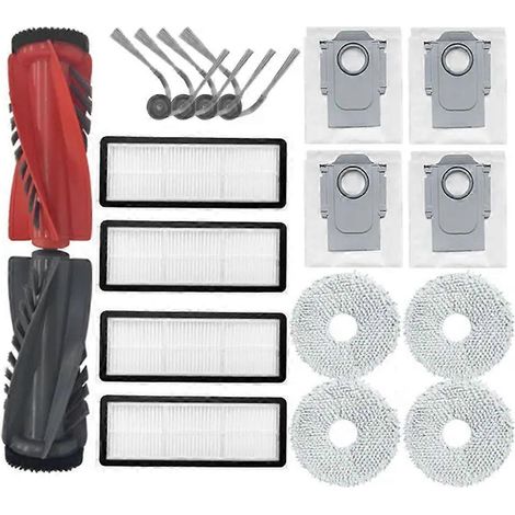 Ersatzteile und Zubehör für Roborock Qrevo Curv: HEPA-Filter, Tuch, Staubbeutel, Hauptseitenbürsten (1/5)