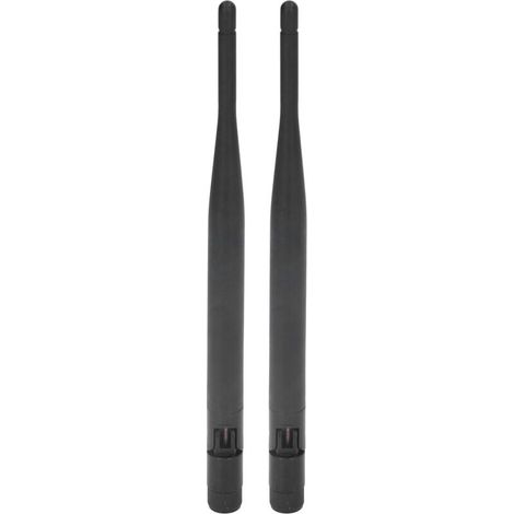 Antenne omnidirectionnelle 2 pièces, bâton pliable GSM GPRS 2G 3G LTE 4G pleine bande 5DBI à Gain élevé