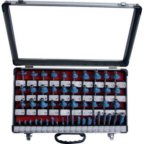 Caja 50 fresas carburo mango 8 mm para fresadora