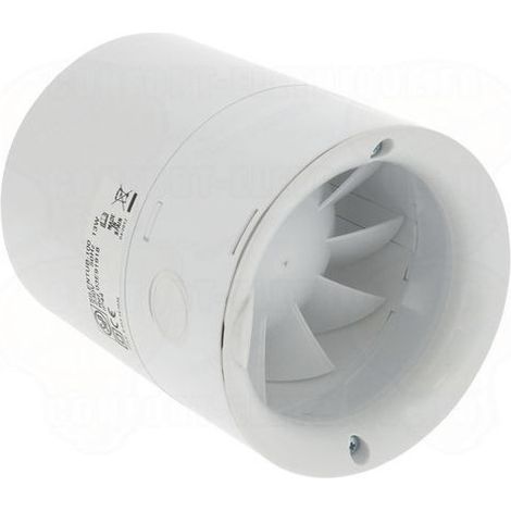 Unelvent – Extracteur de conduit silencieux 100m3/h – Débit d’air 100 m3/h – Niveau sonore 37.5 dB – Installation facile
