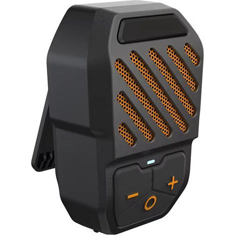 Convient aux enceintes Bluetooth à clip de poche, aux microphones Bluetooth sans fil, aux haut-parleurs cravate, convient pour le sport, le travail et le cyclisme, orange. (1/3)