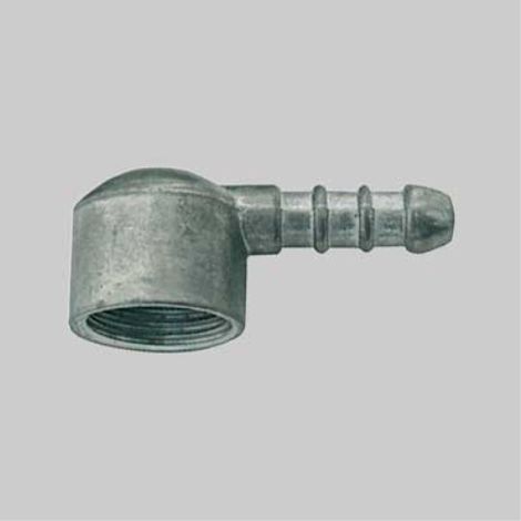 Raccordo portagomma femmina a 90° 1/2" - ø 13 mm (metano)