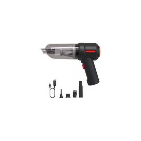 3 en 1 Souffleur d'air sans fil portable Air Duster Mini 9000Pa sans fil voiture PC clavier aspirateur portable noir (1/5)