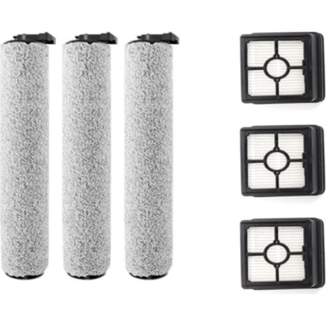 Pour Midea X8 machine à laver accessoires FC9 Pro Flash rouleau brosse filtre HEPA accessoires 6 pièces (1/5)