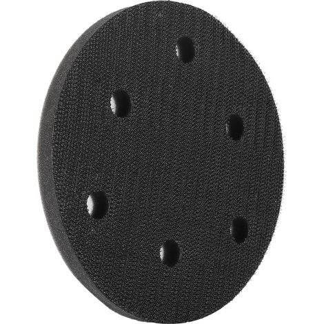 Weicher Polierschwamm mit 125 mm Durchmesser zwischen den Schleifpads (6 Löcher) (1/5)