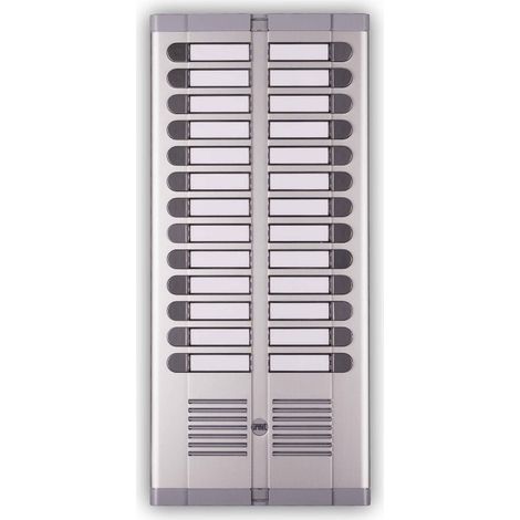 Modulo frontale con 22 pulsanti su 2 file per posto esterno Urmet 925/222