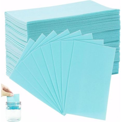 100pcs Comprimés de nettoyage au sol,de feuilles de nettoyage à sec solubles concentrées,solution de nettoyage portable à effets multiples pour tuiles,bois dur,marbre,comprimés de nettoyage (1/5)