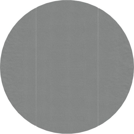 Bâche de piscine Bâche de protection Bâche universelle gris clair 306 cm géotextile polyester CFW18654 (1/5)