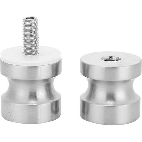 Poignées de porte en verre, boutons de tirage en alliage d'aluminium compatibles avec vitrine, salle de douche, salle de bain - Cadeau spécial (1/5)