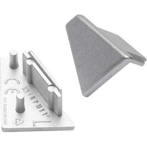brumberg Endstück Eckprofil 53070260 silber ABS (1/3)