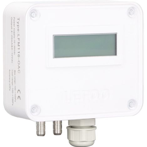 Mikro-Differenzdrucktransmitter, ABS-Gehäuse, flammhemmender AZS-Luftdrucksensor (1/5)