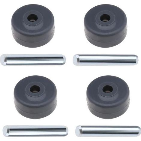 Lot de 4pcs Roues de Rechange pour Aspirateur Remplacement Compatible avec Shark Navigator NV350 NV352 NV355 NV356E NV500 NV501 et plus (1/5)