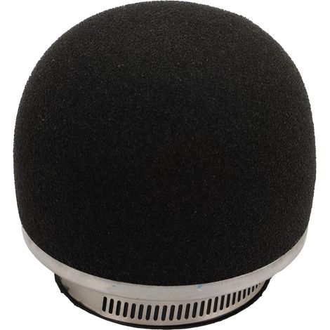 [2er-Pack] 58-mm-Luftfilter in Pilzform mit versetztem Filter und großem schwarzem Schwamm, Luftansaugset für Motorräder mit großem Hubraum (1/5)
