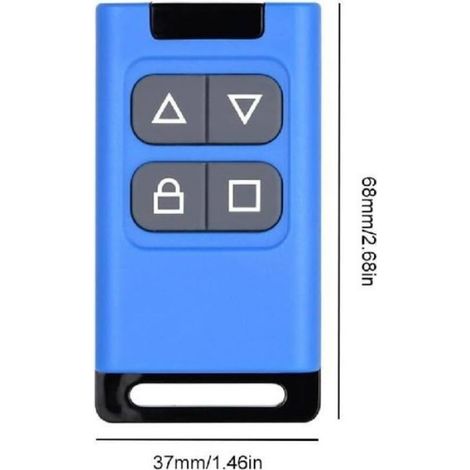 Duplicateur Télécommande Porte Garage - Clonage RF Sans Destructif - Compatible Portails Barrières Électriques - 1 Pièce (1/5)