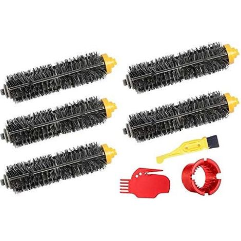 Kit di parti di ricambio per spazzole da 5 pezzi applicabile per aspirapolvere iRobot Roomba serie 600 700, parti di ricarica 614 620 630 645 650 655 660 675 680 760 770 80 790 (1/5)