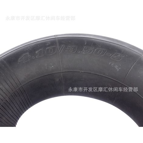 ATV four-wheel lawnmower scooter handcart tractor 4.10/3.50-5 butyl rubber inner tube liner TR13 (1/4)