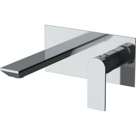Rubinetto Miscelatore Monocomando da Parete per Lavabo in Ottone Mariani Avenue Cromato