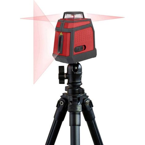 [NEUWERTIG] B-Ware TOOLCRAFT KLL-500 Kreuzlinienlaser Nivellierlaser Rotationslaser Laser Messgerät (1/2)